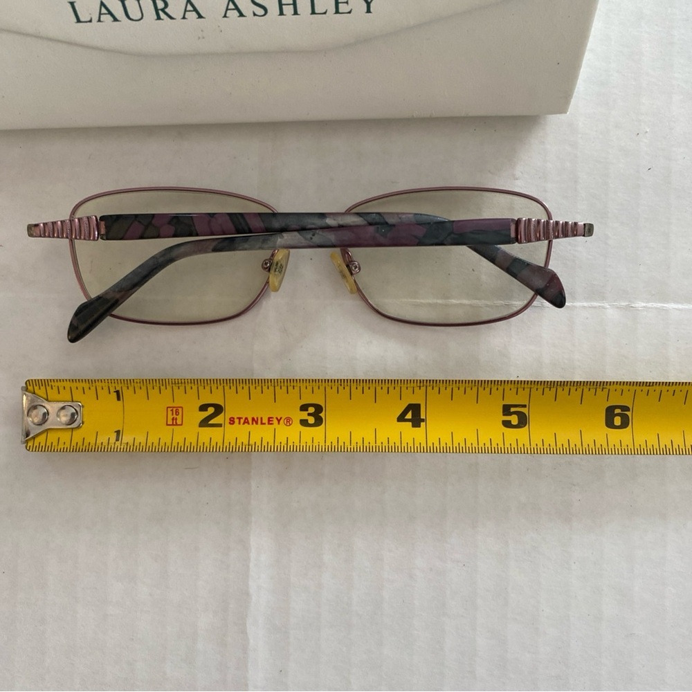 Laura Ashley Mia 2 burgundy Rose-Tinted Women's Glasses - Picture 3 of 5
